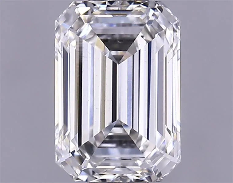 0.72ct Emerald Lab Grown Diamond (Colour F, Clarity VS1, IGI Certified)