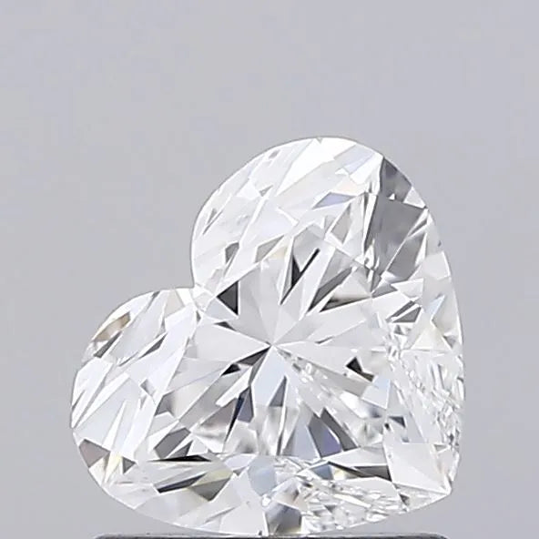 0.94ct Heart Lab Grown Diamond (Colour D, Clarity VVS2, IGI Certified)