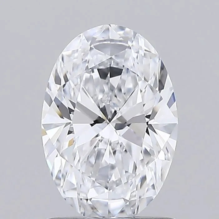 1.08ct Oval Lab Grown Diamond (Colour D, Clarity VVS2, IGI Certified)