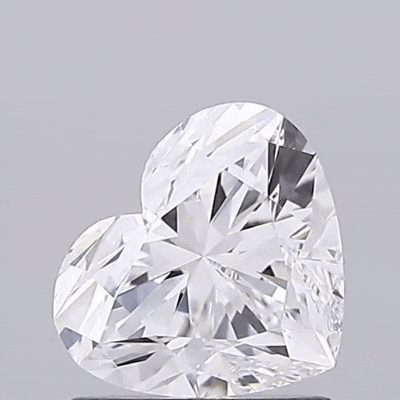 0.94ct Heart Lab Grown Diamond (Colour D, Clarity VVS2, IGI Certified)