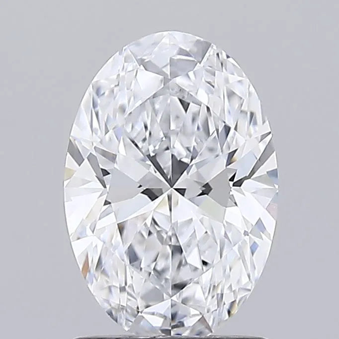 1.25ct Oval Lab Grown Diamond (Colour D, Clarity VVS2, IGI Certified)