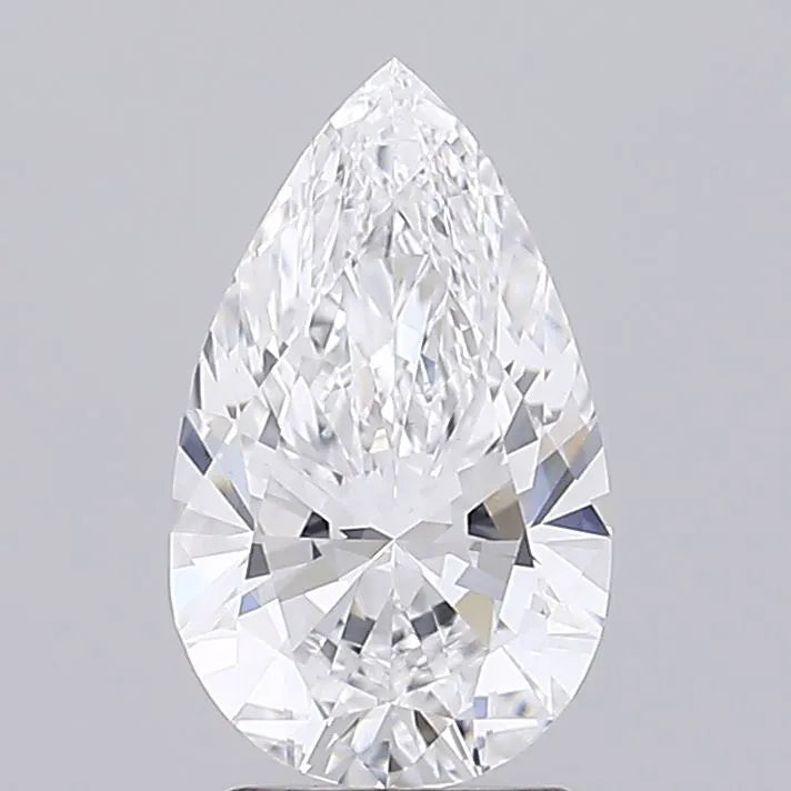 0.87ct Pear Lab Grown Diamond (Colour D, Clarity VVS2, IGI Certified)