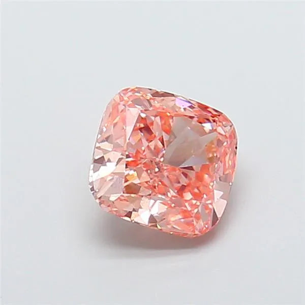 2.03ct Cushion modified Lab Grown Diamond (Colour Fancy Intense Pink, Clarity VS2, IGI Certified)