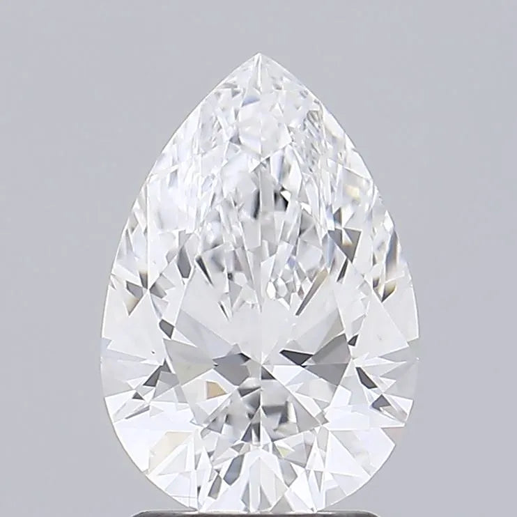 2.06ct Pear Lab Grown Diamond (Colour E, Clarity VVS2, IGI Certified)