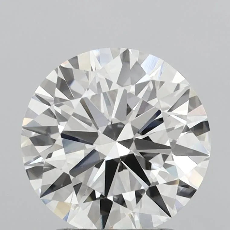 2.10ct Round Lab Grown Diamond (Colour E, Clarity VVS2, Cut ID, IGI Certified)