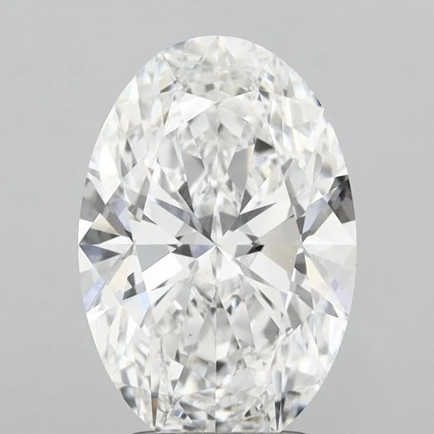 2.51ct Oval Lab Grown Diamond (Colour E, Clarity VS1, IGI Certified)