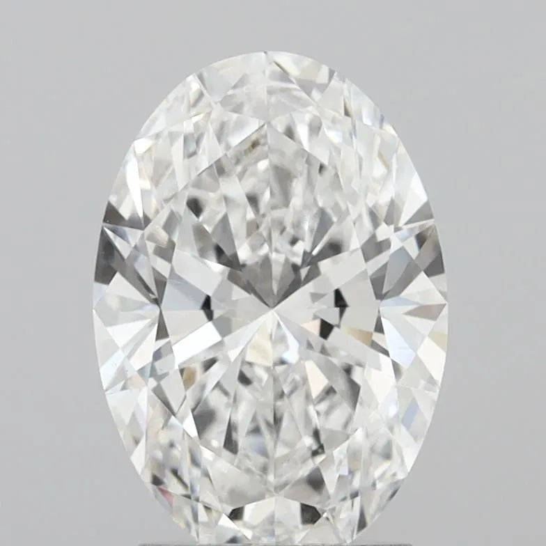 2.55ct Oval Lab Grown Diamond (Colour E, Clarity VS1, IGI Certified)