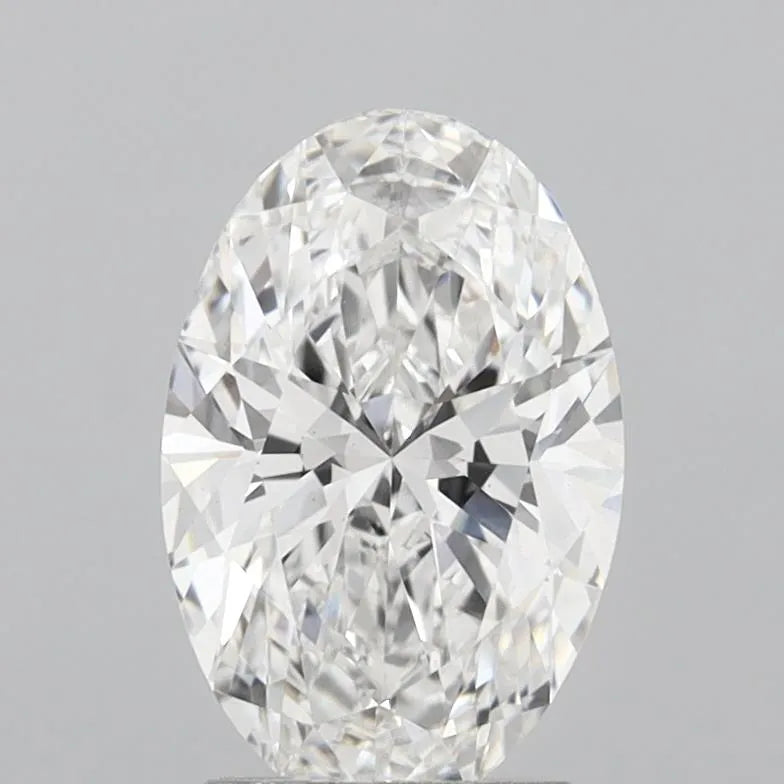 2.56ct Oval Lab Grown Diamond (Colour E, Clarity VS1, IGI Certified)