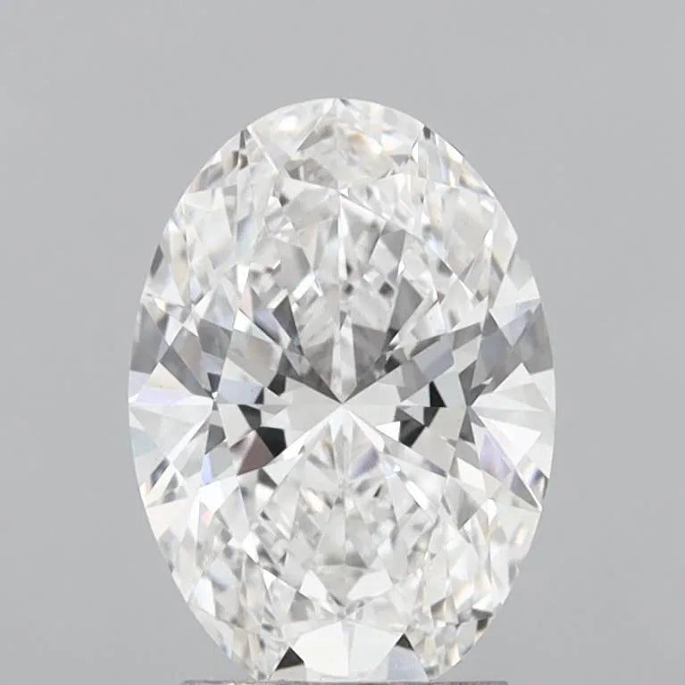 2.56ct Oval Lab Grown Diamond (Colour E, Clarity VS1, IGI Certified)