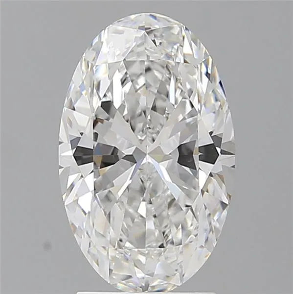 2.60ct Oval Lab Grown Diamond (Colour E, Clarity VVS2, IGI Certified)