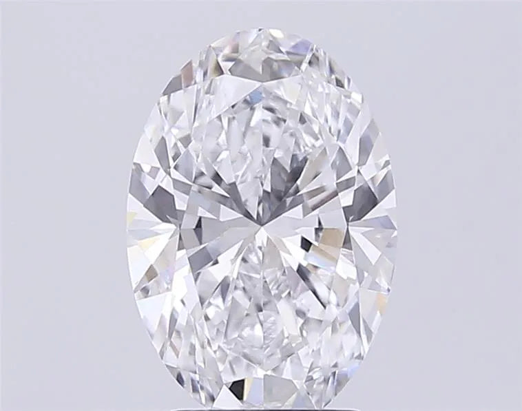 2.70ct Oval Lab Grown Diamond (Colour E, Clarity VVS2, IGI Certified)