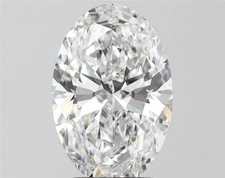 3.00ct Oval Lab Grown Diamond (Colour E, Clarity VS1, IGI Certified)