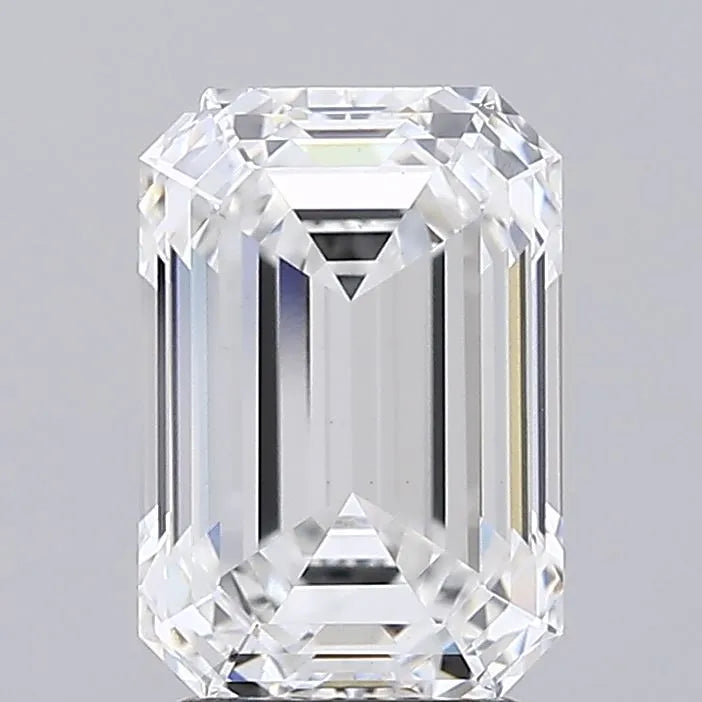 3.09ct Emerald Lab Grown Diamond (Colour E, Clarity VVS2, IGI Certified)