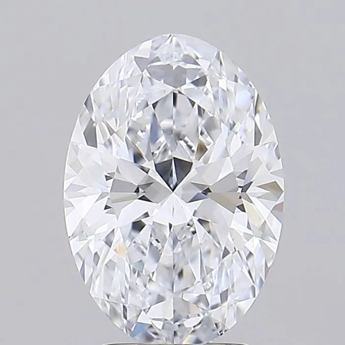 3.09ct Oval Lab Grown Diamond (Colour D, Clarity FL, IGI Certified)