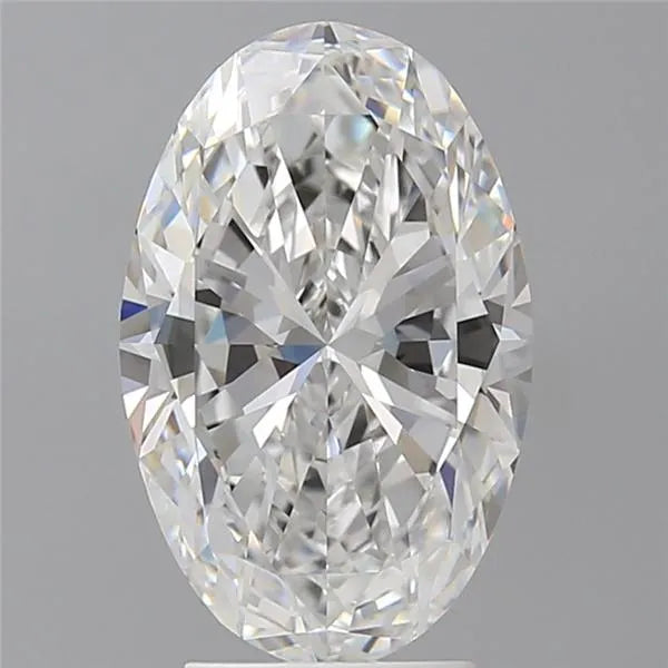 3.60ct Oval Lab Grown Diamond (Colour E, Clarity VVS2, IGI Certified)