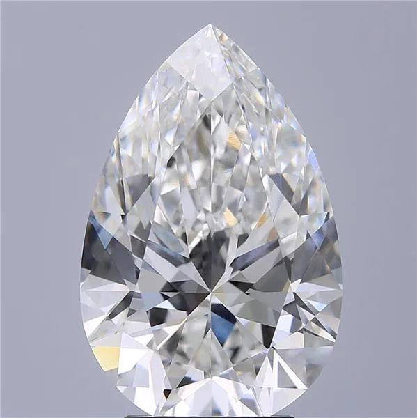 3.75ct Pear Lab Grown Diamond (Colour E, Clarity VVS2, IGI Certified)