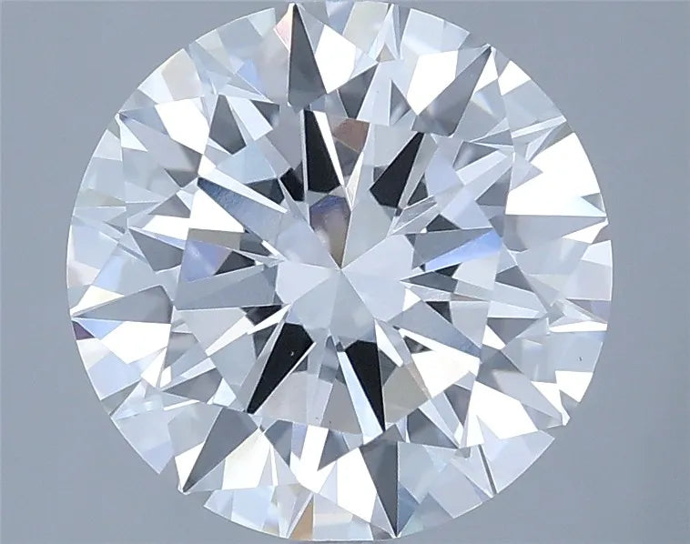 4.00ct Round Lab Grown Diamond (Colour D, Clarity VVS2, Cut EX, IGI Certified)