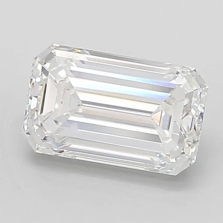 4.04ct Emerald Lab Grown Diamond (Colour E, Clarity IF, IGI Certified)