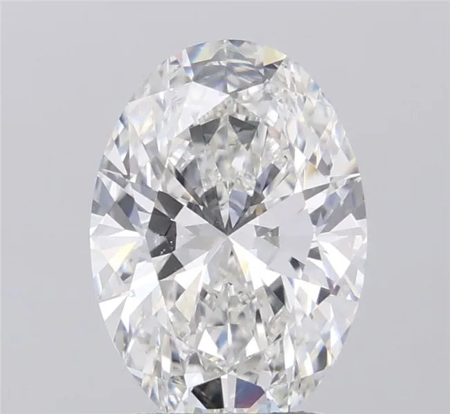 4.07ct Oval Lab Grown Diamond (Colour G, Clarity VVS2, IGI Certified)