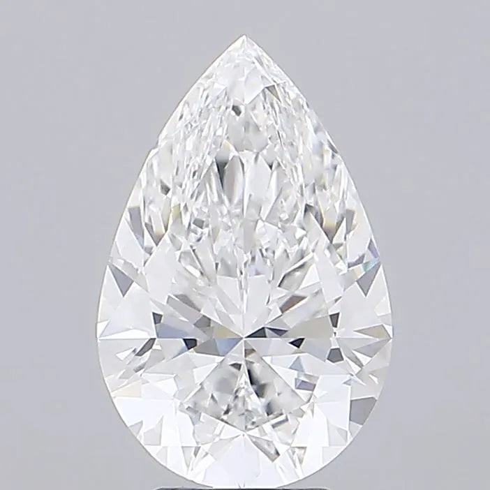 4.70ct Pear Lab Grown Diamond (Colour E, Clarity VVS2, IGI Certified)