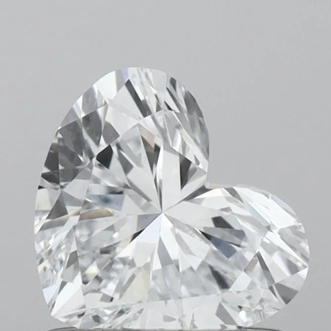 0.71ct Heart Lab Grown Diamond (Colour F, Clarity VVS2, IGI Certified)