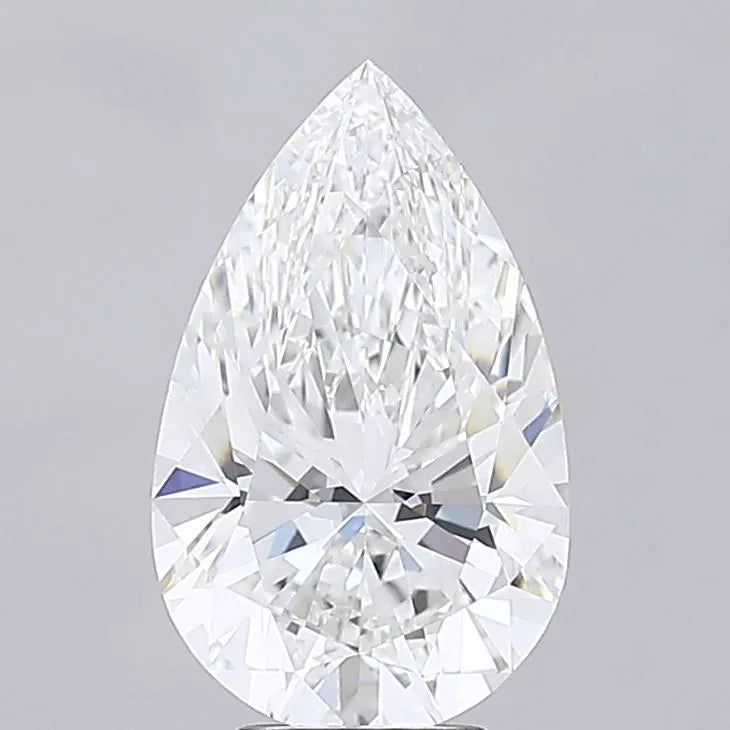 6.01ct Pear Lab Grown Diamond (Colour F, Clarity VVS2, IGI Certified)