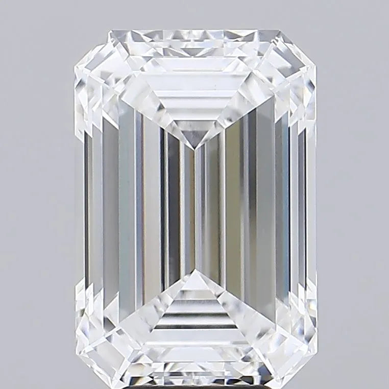 6.75ct Emerald Lab Grown Diamond (Colour E, Clarity VVS2, GIA Certified)