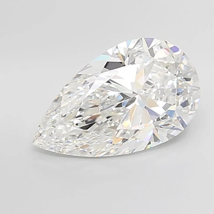 7.03ct Pear Lab Grown Diamond (Colour E, Clarity VVS2, IGI Certified)
