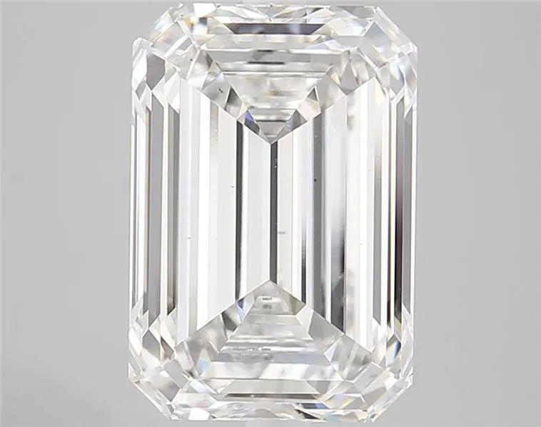 7.38ct Emerald Lab Grown Diamond (Colour F, Clarity VS1, GIA Certified)