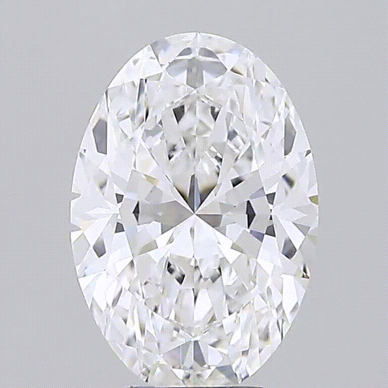 Diamant de laboratoire ovale 5 carats - couleur D - Pureté VVS2 - Certificat IGI - Exquisite Lab Diamonds Paris