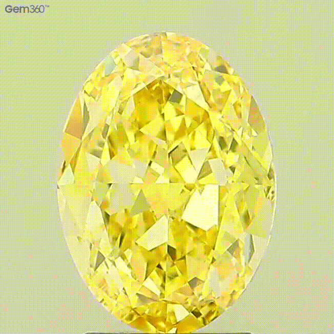 Diamant de laboratoire de couleur fancy jaune - Maison Exquisite Lab Diamonds