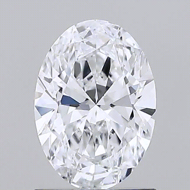 1.00ct Oval Lab Grown Diamond (Colour D, Clarity VVS2, IGI Certified)