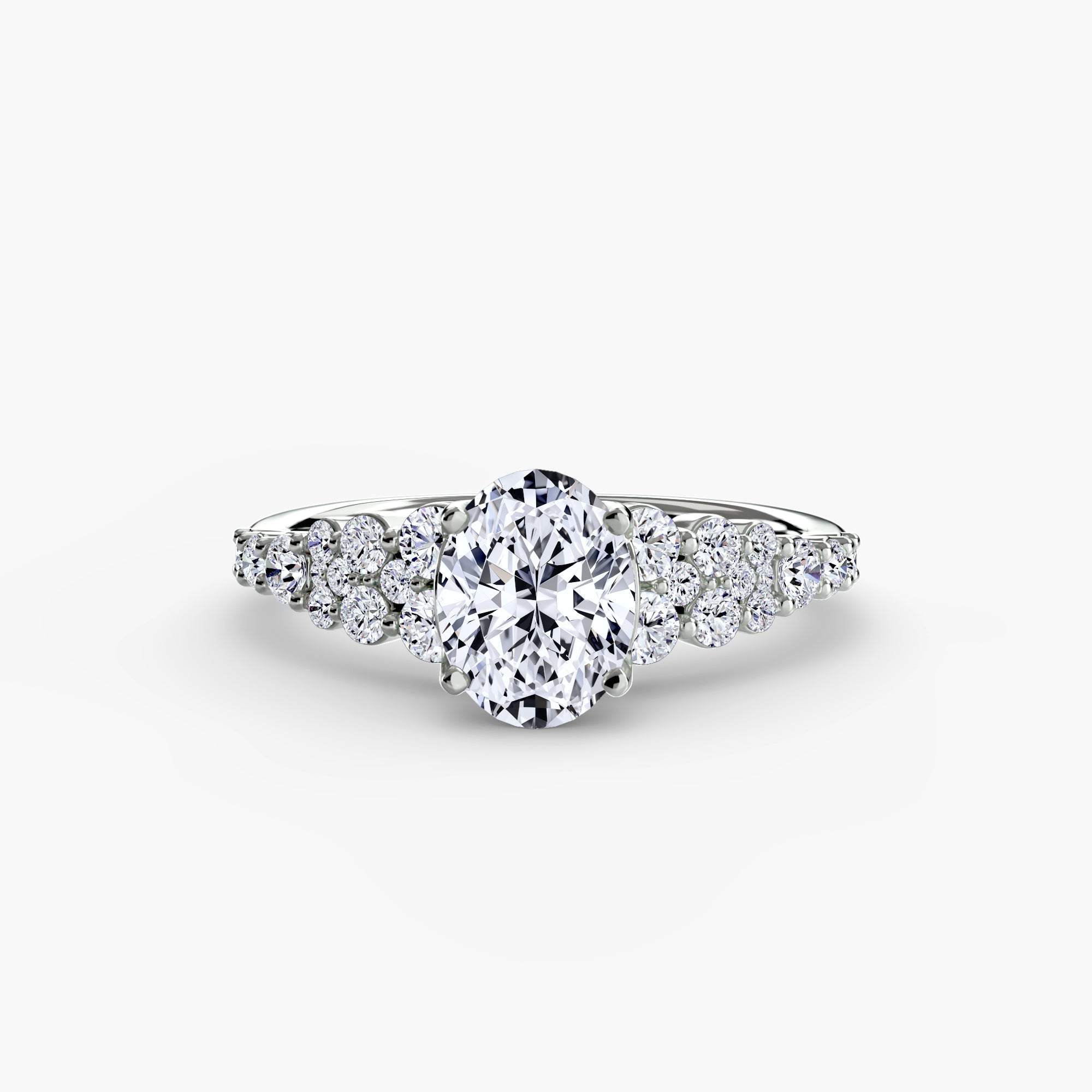 Bague Aster personnalisée en or 18K et diamants de laboratoire - Maison française Exquisite Lab Diamonds