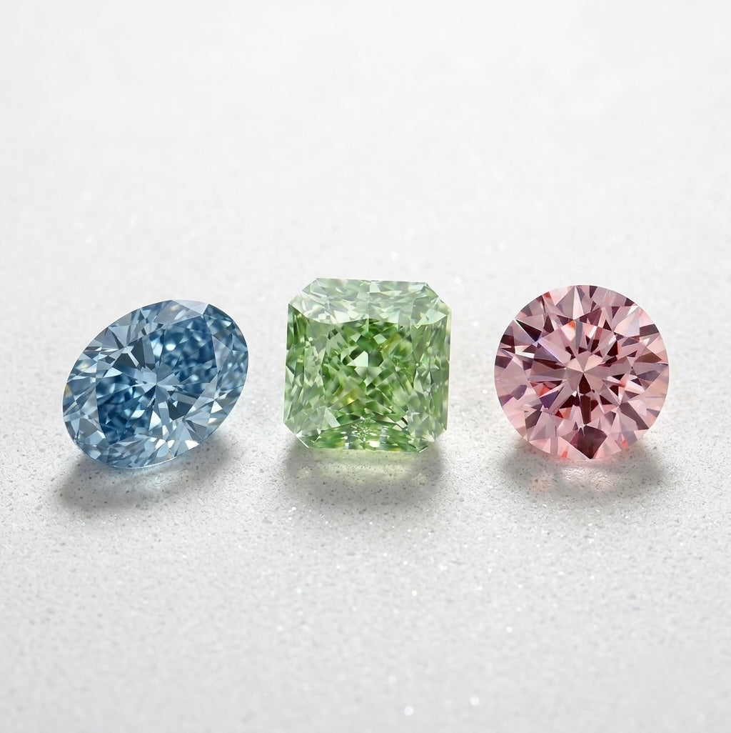 Les diamants de laboratoire fancy de la Maison Exquisite Lab Diamonds Paris