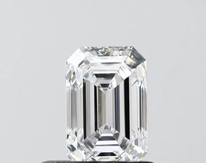 0.71ct Emerald Lab Grown Diamond (Colour D, Clarity VVS2, IGI Certified)