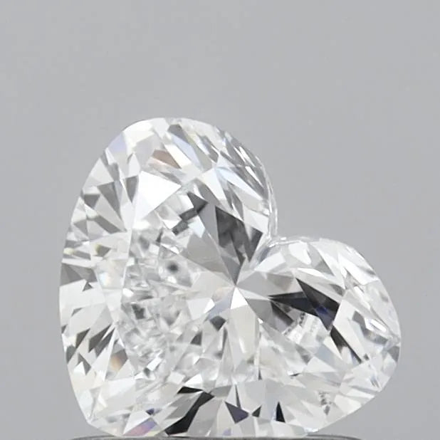 0.73ct Heart Lab Grown Diamond (Colour D, Clarity VVS2, IGI Certified)