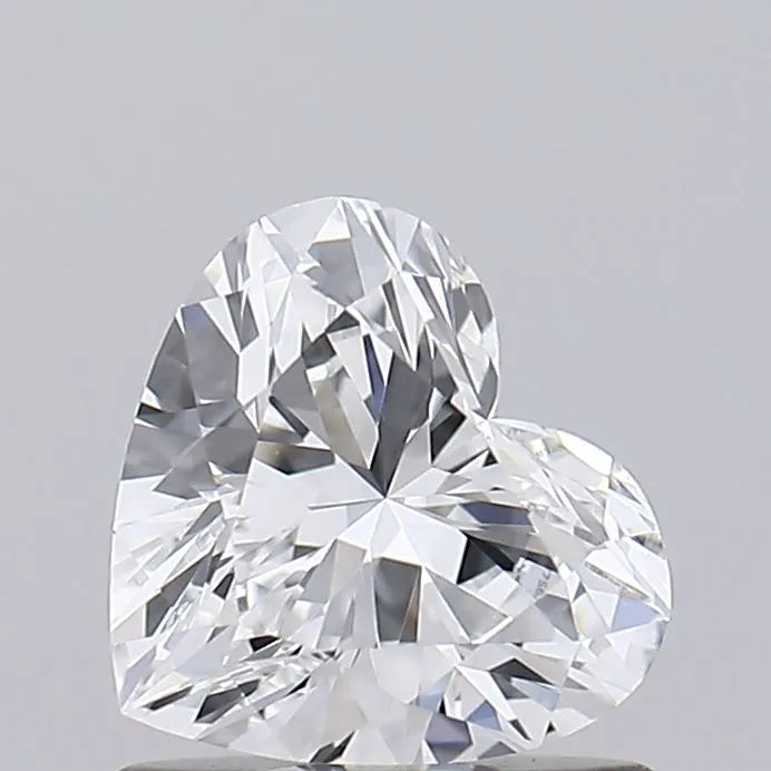 0.83ct Heart Lab Grown Diamond (Colour D, Clarity VVS2, IGI Certified)