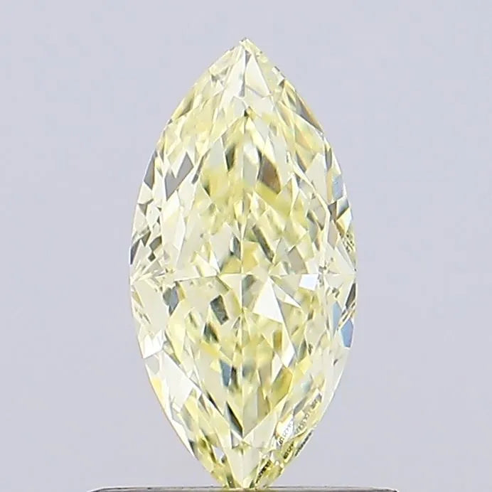 0.70ct Marquise Lab Grown Diamond (Colour Fancy Yellow, Clarity VVS2, IGI Certified)