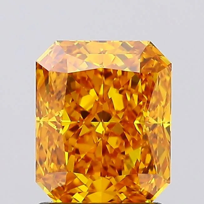 1.50ct Radiant Lab Grown Diamond (Colour Fancy Vivid Yellow, Clarity VVS1, IGI Certified)