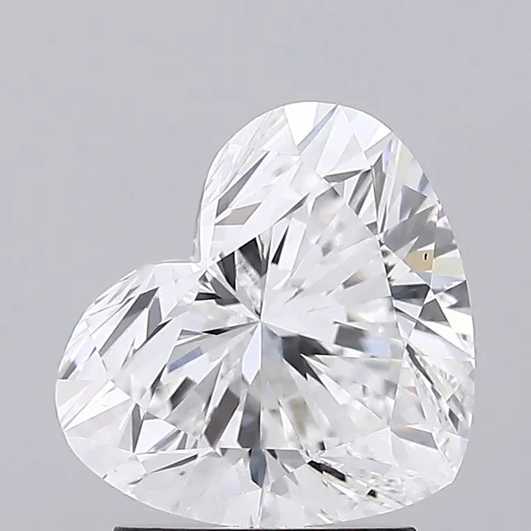 2.26ct Heart Lab Grown Diamond (Colour E, Clarity VVS2, IGI)