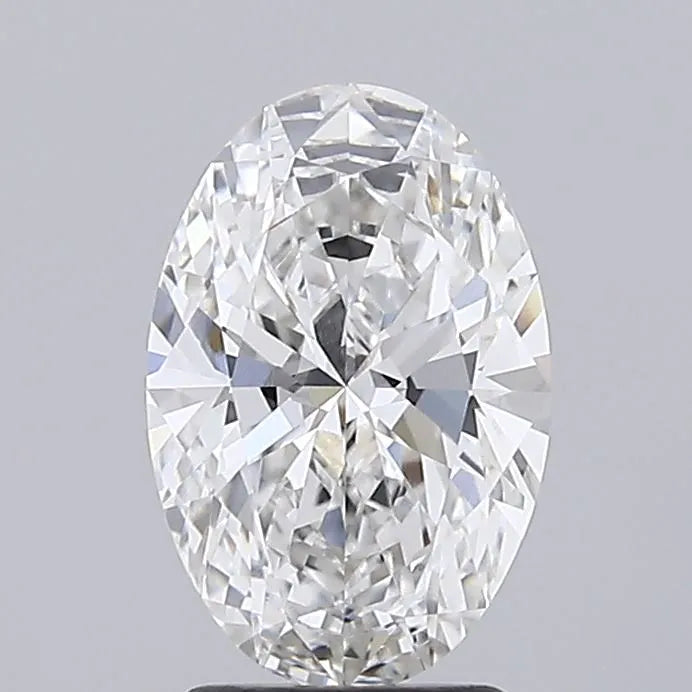 2.33ct Oval Lab Grown Diamond (Colour F, Clarity VVS2, IGI Certified)