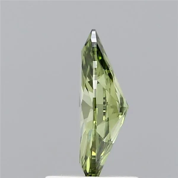 0.87ct Marquise Lab Grown Diamond (Fancy Vivid Green, Clarity VVS2, IGI)