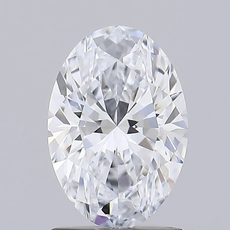 1.37ct Oval Lab Grown Diamond (Colour E, Clarity VVS2, IGI Certified)