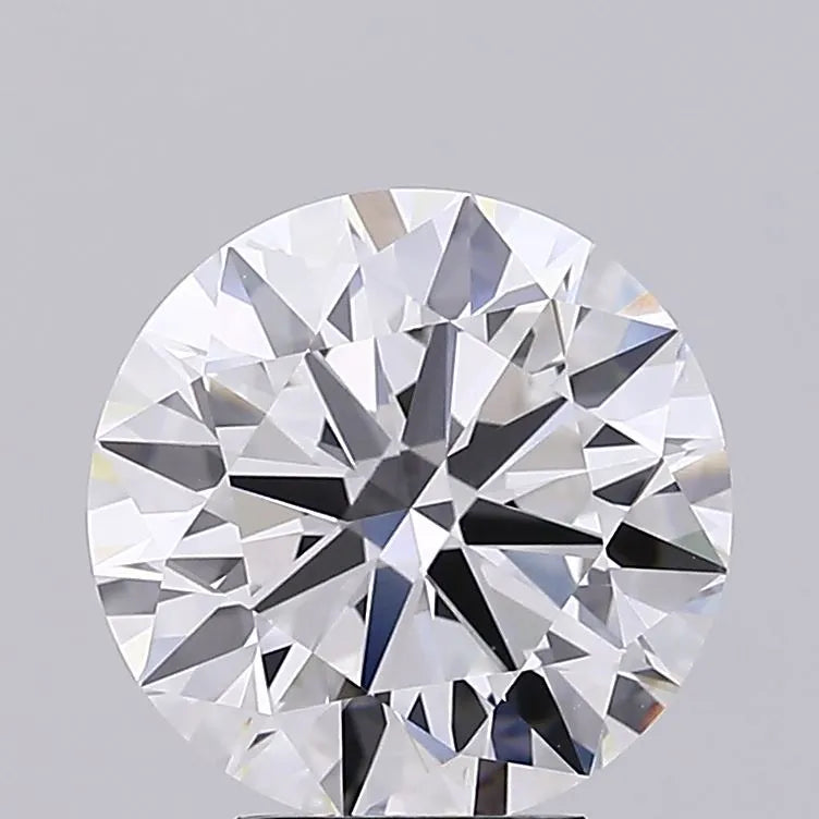 5.01ct Round Lab Grown Diamond (Colour E, Clarity VVS2, Cut EX, IGI)
