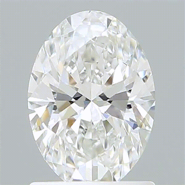 Diamant de laboratoire ovale couleur E - Maison Exquisite Lab Diamonds