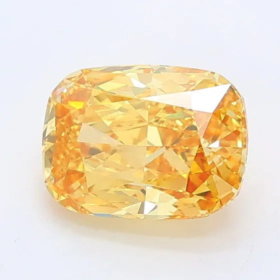 1.03ct Cushion modified Lab Grown Diamond (Colour Fancy Intense Yellow, Clarity VS1, IGI Certified)