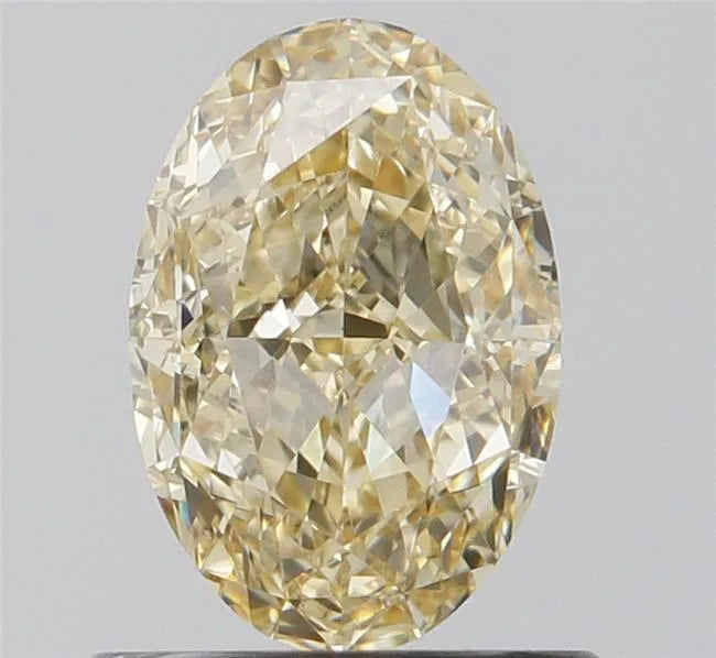 1.03ct Oval Lab Grown Diamond (Colour Fancy Intense Yellow, Clarity VS1, IGI Certified)