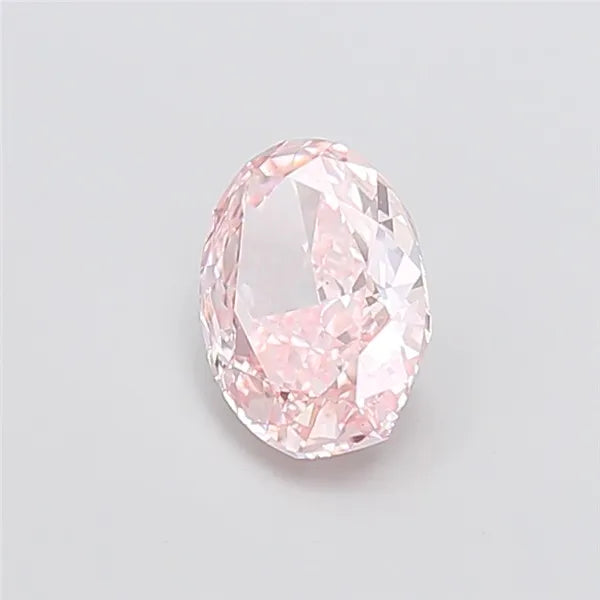 1.55ct Oval Lab Grown Diamond (Colour Fancy Intense Pink, Clarity VS1, IGI Certified)