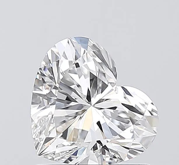 1.08ct Heart Lab Grown Diamond (Colour E, Clarity VVS2, IGI Certified)