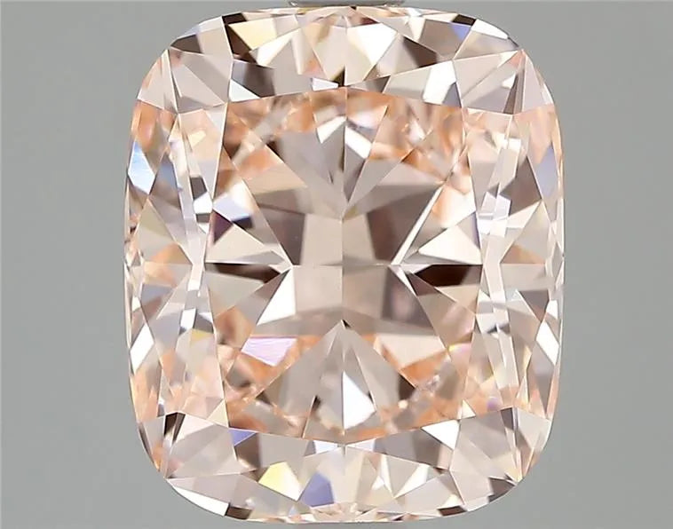 3.04ct Cushion modified Lab Grown Diamond (Colour Fancy Intense Pink, Clarity VVS1, IGI Certified)